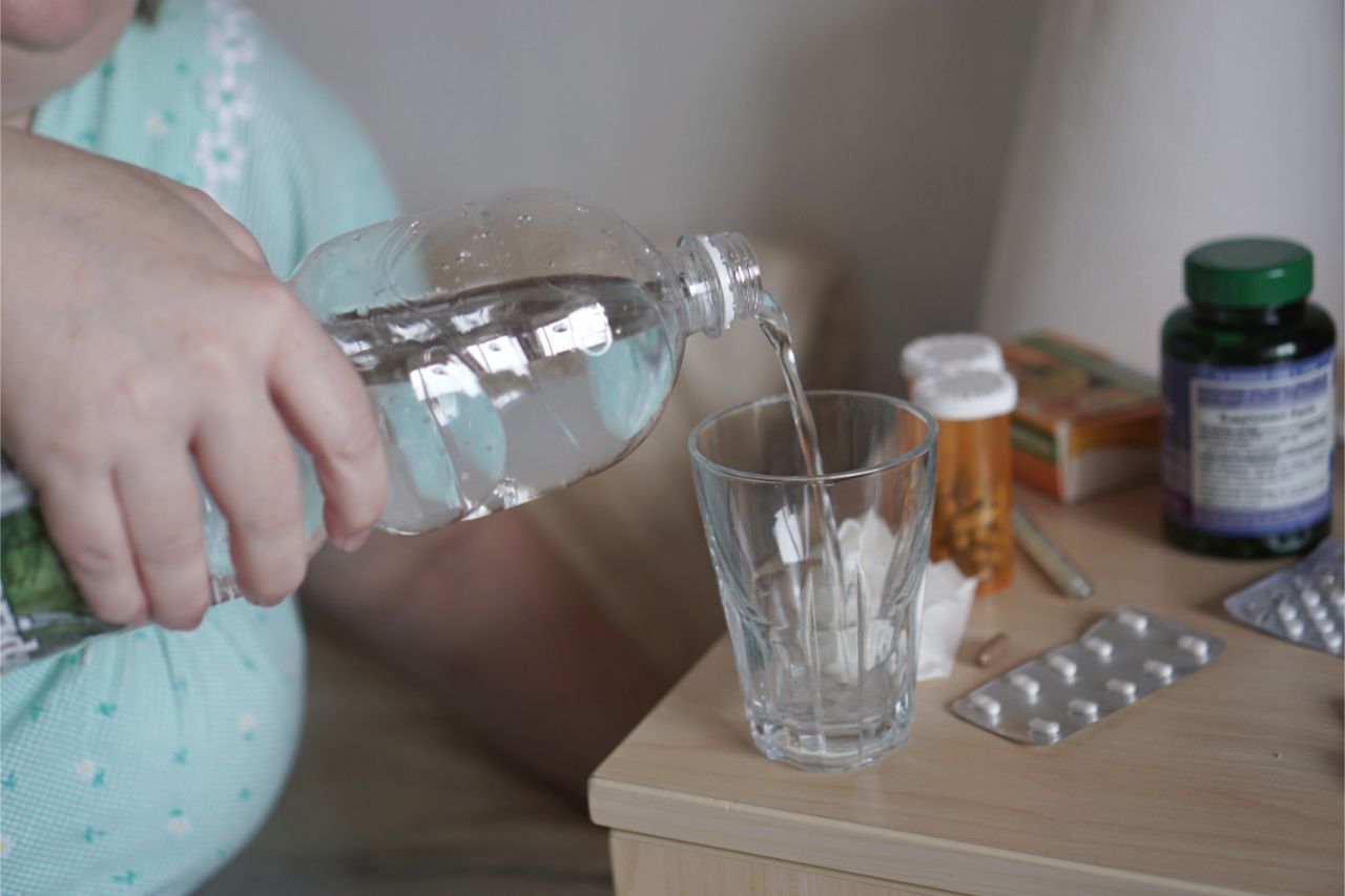 Drink Lots Of Fluids — Preferably Water