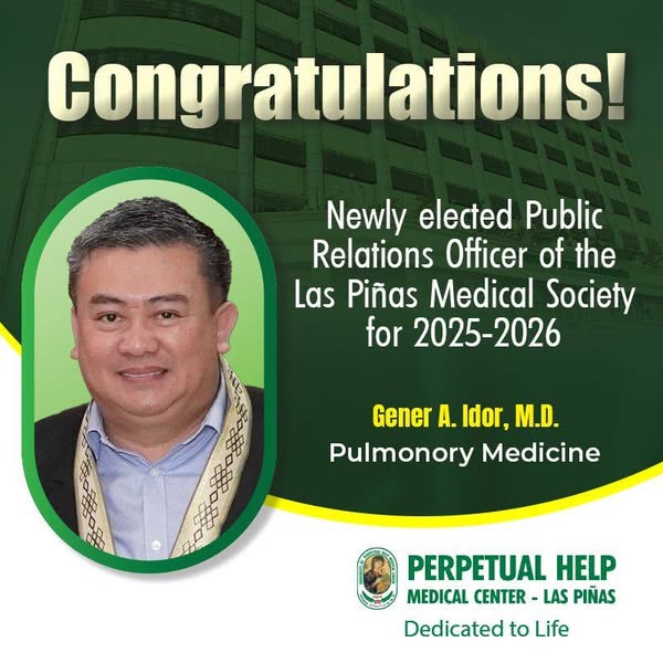 Elected As Officers Of The Las Piñas Medical Society For 2025–2026 2